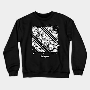 Being positive curve light Crewneck Sweatshirt